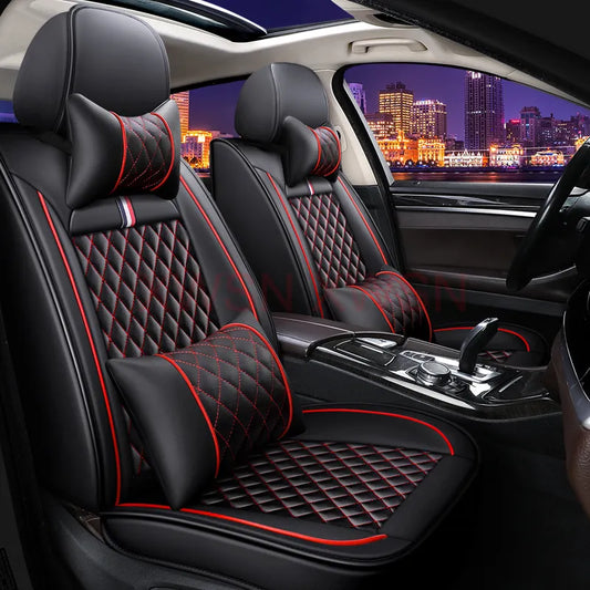 Universal Car Seat Cover for TOYOTA All Models Corolla Yaris Prius Vios Kluger Sequoia Rush Avalon Avanza Interior Accessories