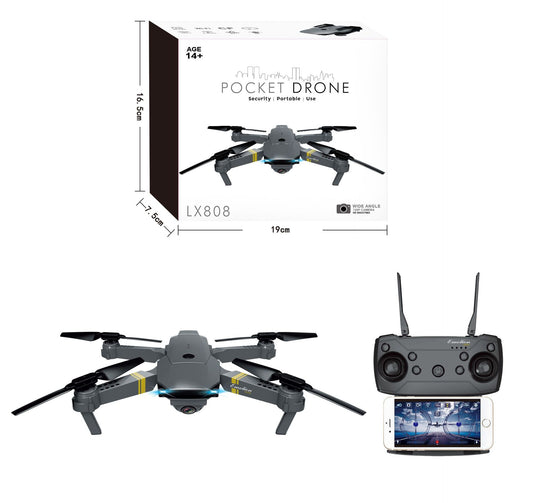 DDG wide-angle folding four-axis aircraft RC aerial photography drone helicopter remote control fixed high WIFI map