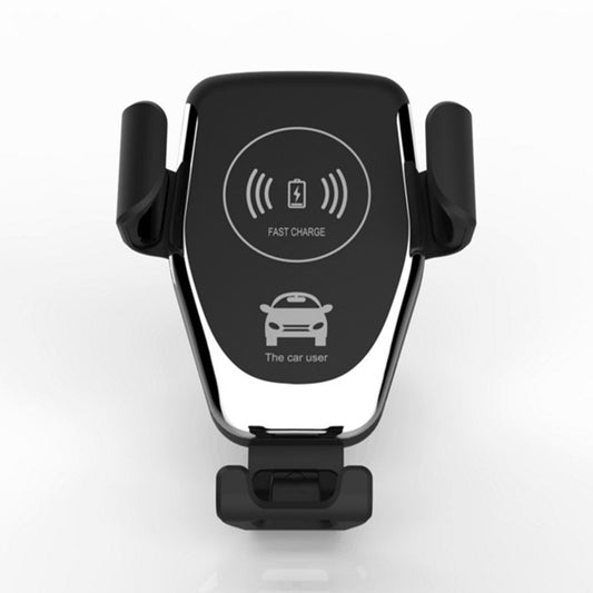 One-piece snap-on mobile phone holder wireless charging New car air conditioning port 10W wireless charger factory direct sales
