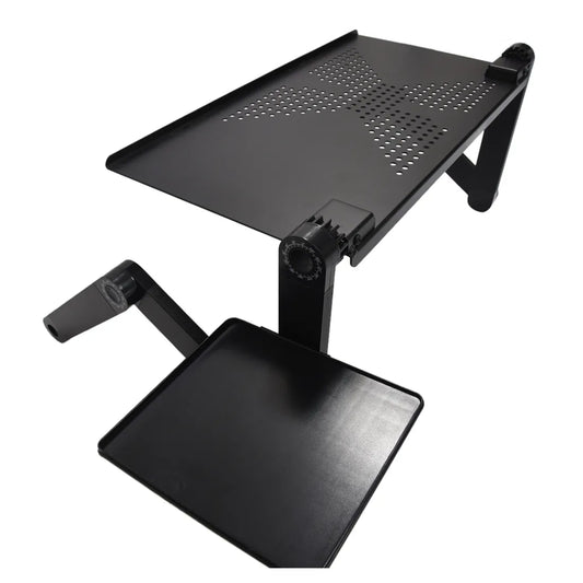 Portable foldable adjustable folding table for Laptop Desk Computer mesa para notebook Stand Tray For Sofa Bed Black